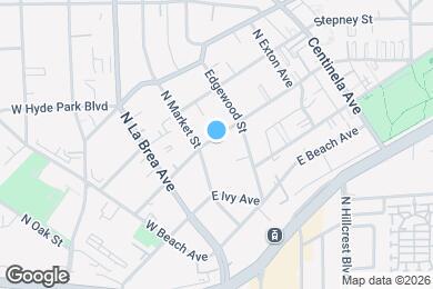 Map image of the property - 214 E Hazel St