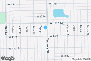 Map image of the property - 1407 Yonkers St