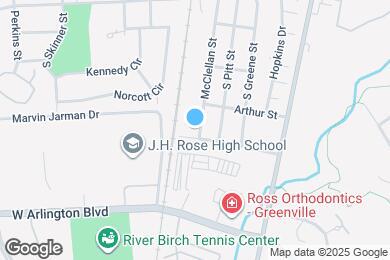 Map image of the property - 401 Deck Street