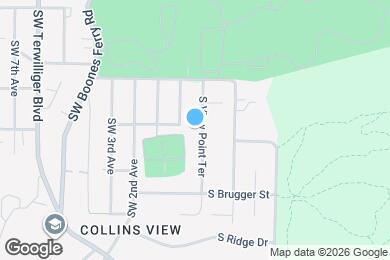 Map image of the property - 9305 SW View Point Ter