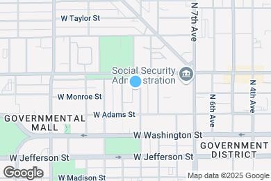 Map image of the property - 134 N 10th Ave