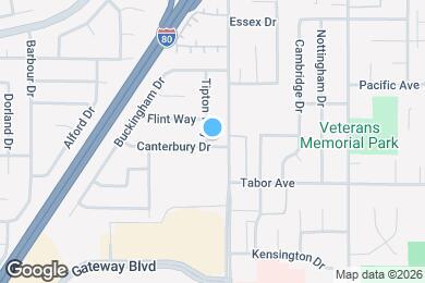 Map image of the property - 1306 Canterbury Dr