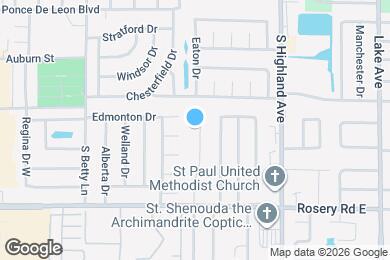 Map image of the property - 1440 Alexander Way