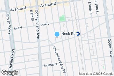 Map image of the property - 2277 Homecrest Ave