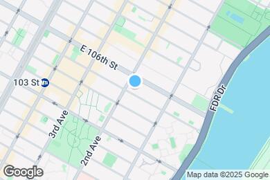 Map image of the property - EAST 105 STREET