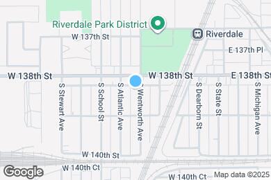 Map image of the property - 13816 S Wentworth Ave