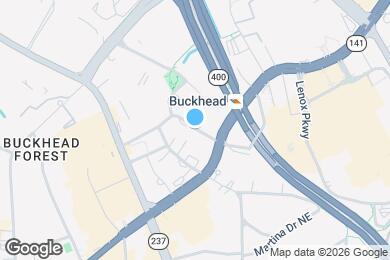 Map image of the property - 1776 Peachtree Rd NE