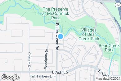 Map image of the property - Village Green of Bear Creek