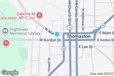 Map image of the property - 314 W Gordon St