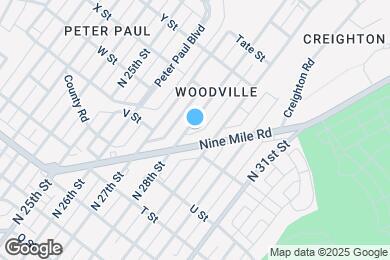 Map image of the property - 1619 N 28th St