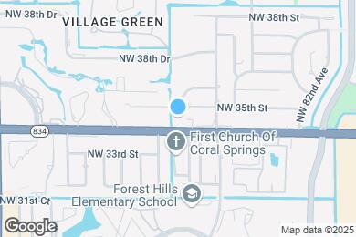 Map image of the property - 8605 W Sample Rd