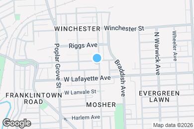 Map image of the property - 2703 Mosher St