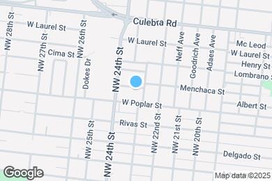 Map image of the property - 2214 Menchaca St