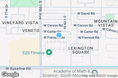 Map image of the property - 1744 W Minton St
