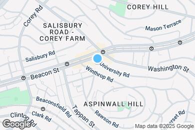 Map image of the property - 11 University Rd