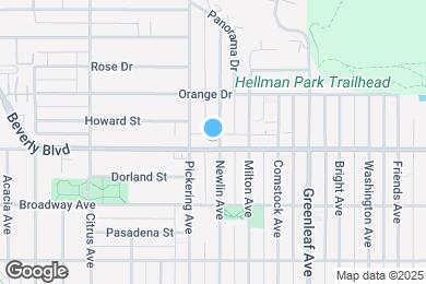 Map image of the property - 12623 Beverly Blvd