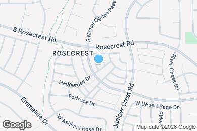 Map image of the property - 14493 S Stone Stream St