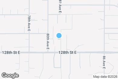 Map image of the property - 12612 81st Ave Ct E