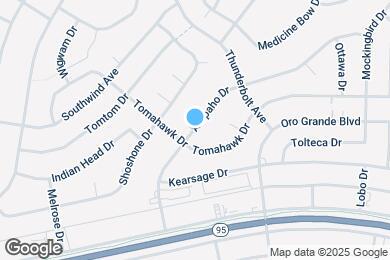 Map image of the property - 3150 Arapaho Dr