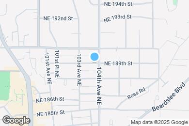 Map image of the property - 10334 NE 189th St