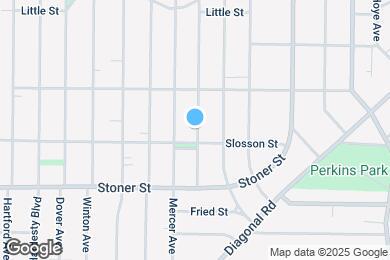Map image of the property - 880 Storer Ave