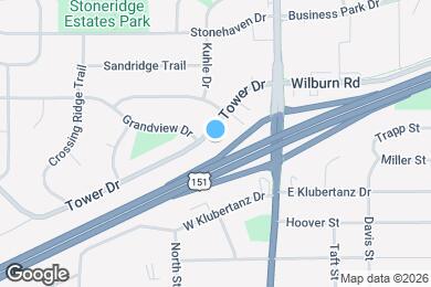 Map image of the property - 75 Tower Dr