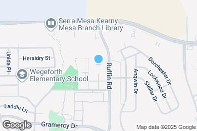 Map image of the property - 3550 Ruffin Rd
