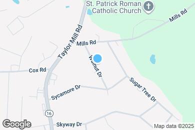 Map image of the property - 6416 Walnut Dr