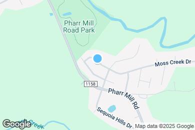 Map image of the property - 2033 Moss Creek Dr