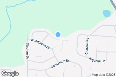 Map image of the property - 808 Woodside Park Ln