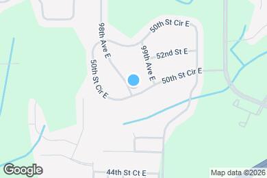 Map image of the property - 5010 98th Ave E