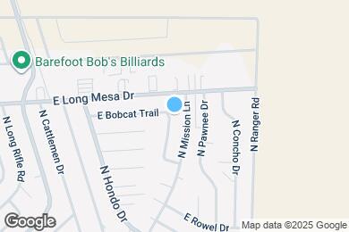 Map image of the property - 5701 N Squaw Dr