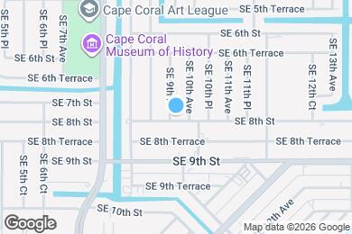 Map image of the property - 727 SE 9th Pl