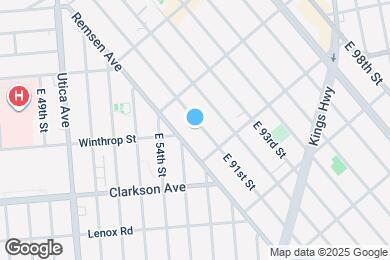 Map image of the property - 248 E 91st St