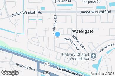 Map image of the property - 11951 Watergate Cir
