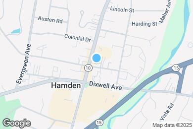 Map image of the property - Whitney Towers in the heart of the Hamden's Centerville Neighborhood