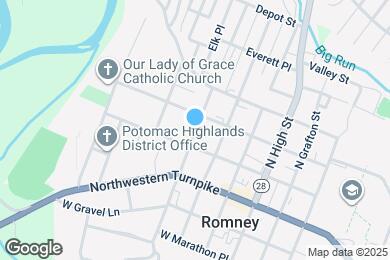 Map image of the property - 153 N Charlevoix Pl