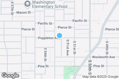 Map image of the property - 1302 S 52nd Ave