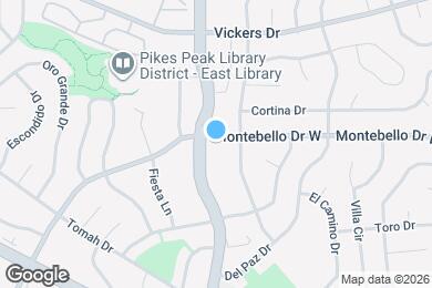 Map image of the property - 2855 W Montebello-2