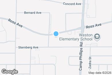 Map image of the property - 3715 Ross Ave