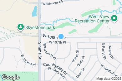 Map image of the property - 11461 W 107th Pl