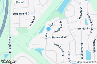 Map image of the property - 3614 Indian Head Ln