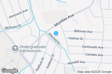 Map image of the property - 712 Ellwood Dr