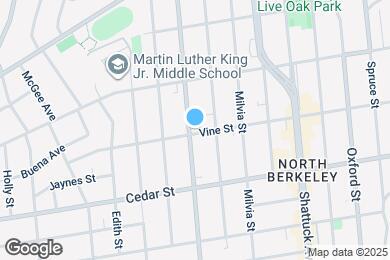 Map image of the property - 1465 Martin Luther King Jr Way