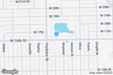 Map image of the property - 2410 W 16th St
