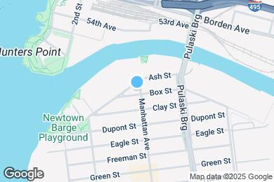 Map image of the property - 1141 Manhattan Ave