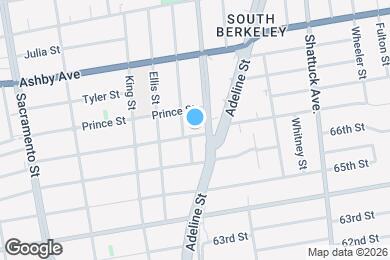 Map image of the property - 1831 Woolsey St