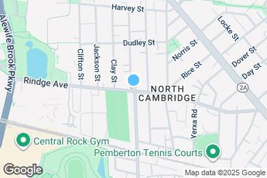 Map image of the property - 213 Rindge Ave