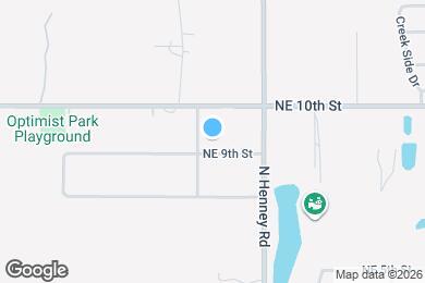 Map image of the property - 13803 NE 9th St