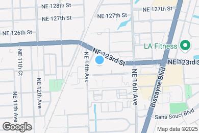 Map image of the property - 1470 NE 123rd St